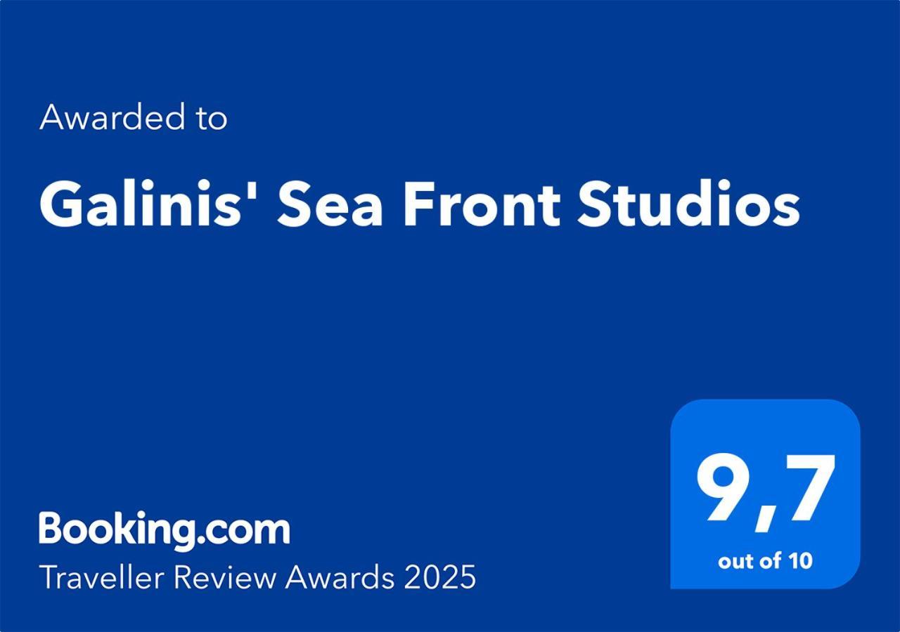Galinis' Sea Front Studios Nea Kallikrateia Exterior foto